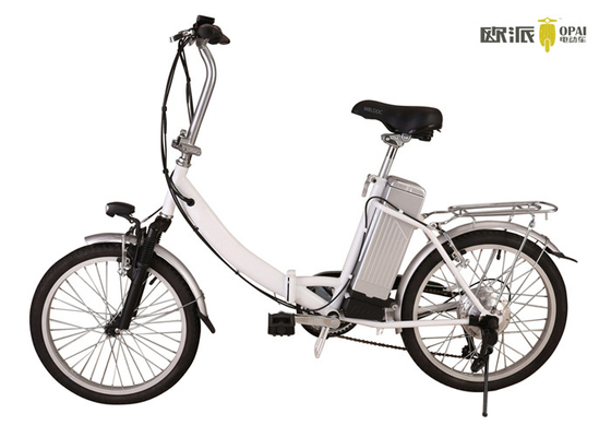은 폴딩 전기 자전거 라이트급 선수 조정가능한 2개의 바퀴 전기 자전거