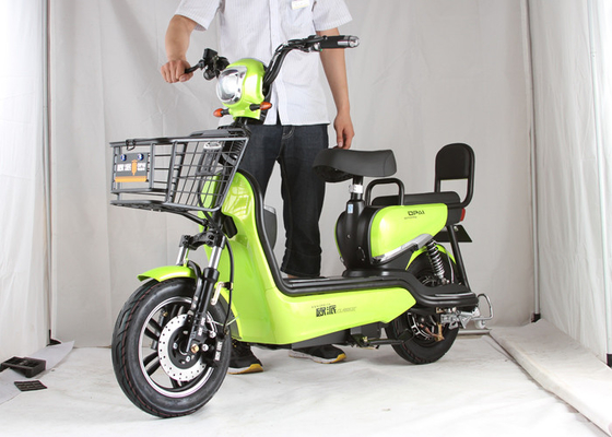 전기 2 Seater 모터 스쿠터, 자물쇠를 가진 성인 뒷 브레이크를 위한 전기 자전거